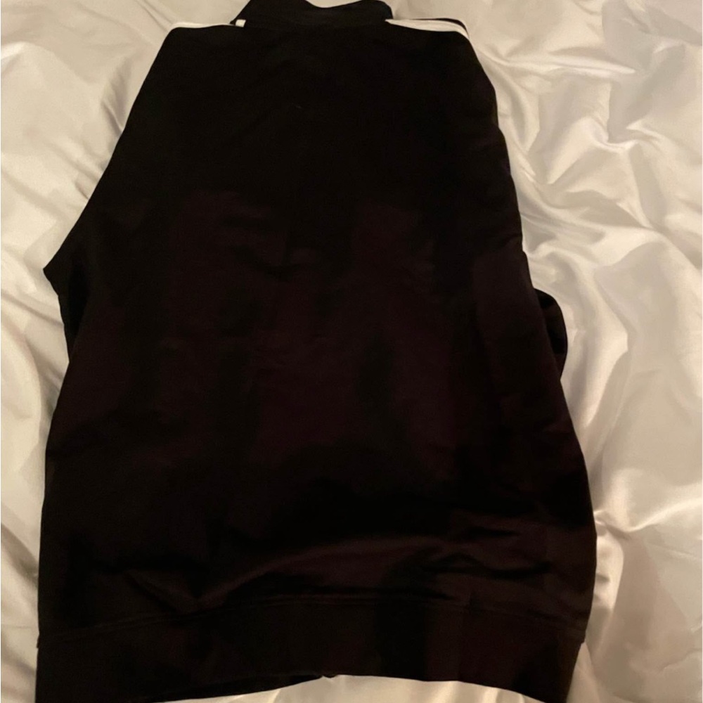 Black Adidas tracksuit
